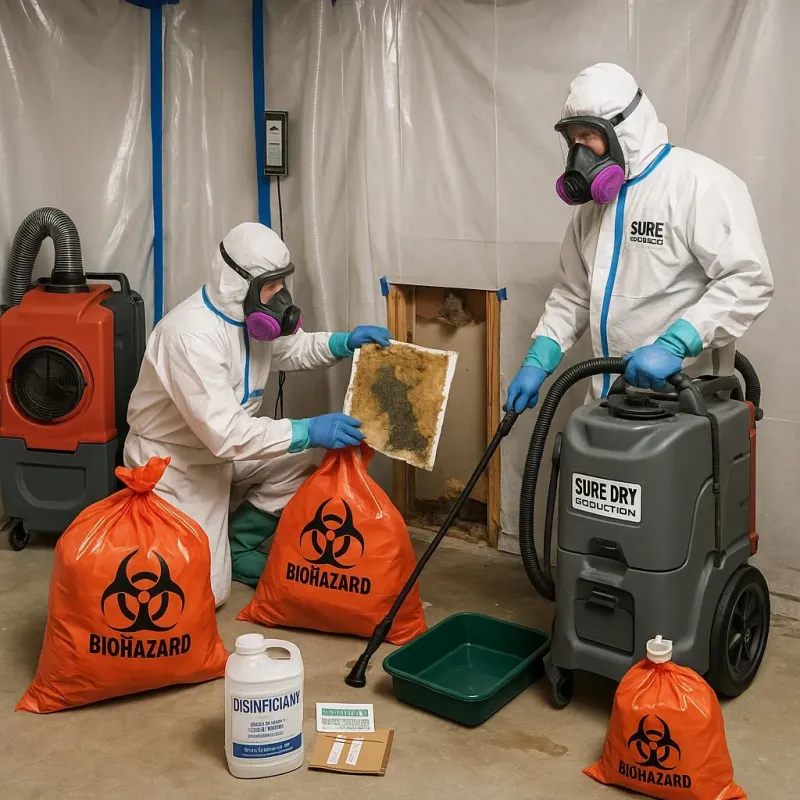 Contaminated Water Handling Protocols process in Middle Island, NY